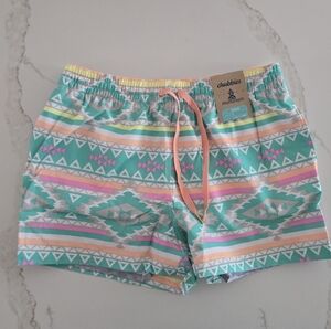 NWT Chubbies 4" Swim Trunk With Liner